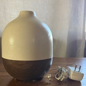 Project 62 Cream and Brown Electronic Diffuser